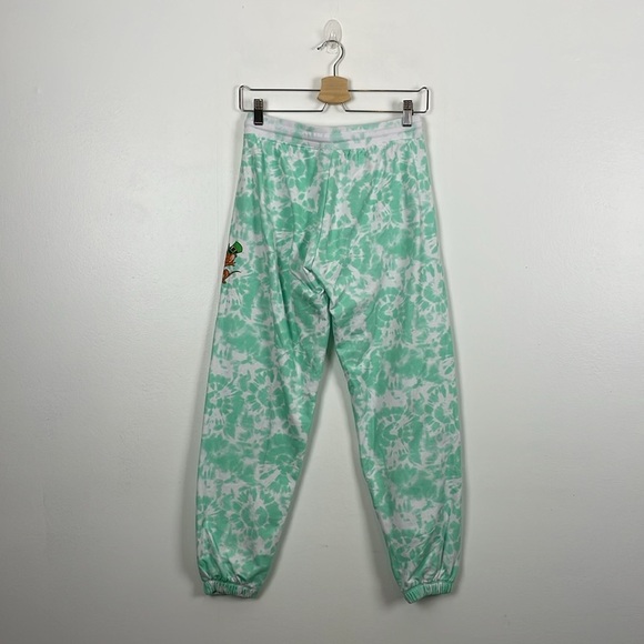 Tom And Jerry Girls M Sweatpants Jogger Drawstring Waist Pull-On Tie Dye Pants - Picture 4 of 8